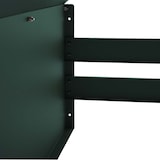 thumbnail of Mähroboter-Garage HWC-L43, Dach Unterstand für Rasenmäher, Metall 40x59x69cm ~ grün