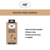 thumbnail of Fury sticker adhésif mouches x 4