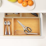 thumbnail of Relaxdays Ordnungsboxen 5er Set, Schubladen Ordnungssystem Bambus, Organizer Küche, Bad & Büro, versch. Größen, natur