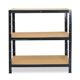 thumbnail of shelfplaza HOME 115x80x45 cm Schwerlastregal in anthrazit mit 3 Böden und 175 kg Traglast pro Boden