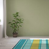thumbnail of Tapete de exterior, turquesa e verde, 120x180 cm