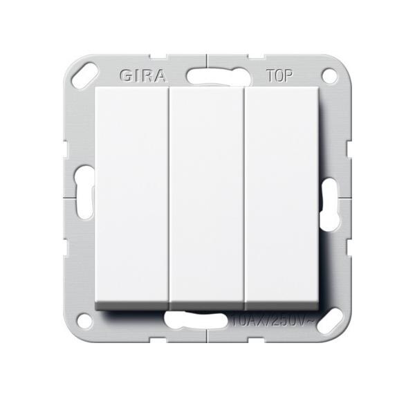 Gira Taster 3-fach rws 284403