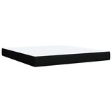 thumbnail of vidaXL Boxspringbett mit Matratze Schwarz 180x200 cm Stoff