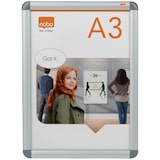thumbnail of Nobo Porte-affiche clipsable, A3, Argent, 1902213