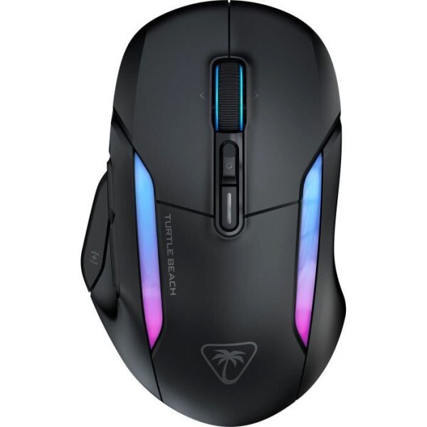 Souris gaming sans fil - Turtle Beach Kone™ II Air - Ergonomique - Noir, Bluetooth, 26 000 DPI, molette 4D TURTLE BEACH