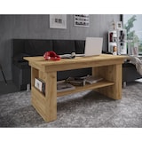 thumbnail of VCM Beistelltisch & Couchtisch Kobila Honig-Eiche H. 52 x B. 115 x T. 58 cm