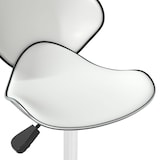 thumbnail of vidaXL Barhocker Weiß Kunstleder
