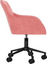 thumbnail of vidaXL Esszimmerstühle 2 Stk. Drehbar Rosa Samt