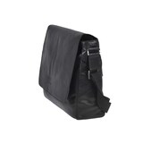 thumbnail of Greenburry Umhängetasche Leder schwarz 38x27cm Damen Herren Schultertasche Messengerbag Aktentasche