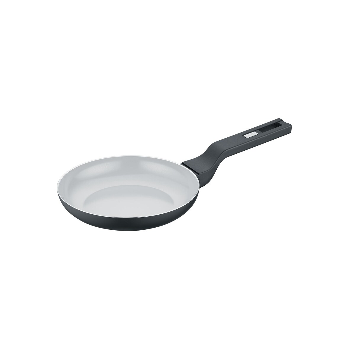 Bratpfanne, Aluminium, recycelt, schwarz - b.clever 28 cm
