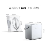 thumbnail of Ecovacs WINBOT W2 PRO OMNI Fensterputz-Roboter | Mobile All-in-One Station | Akkubetrieb | WIN-SLAM 4.0 | 3-Düsen-Spraysystem