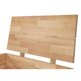 thumbnail of Massivholzbett extra stabil 100x220 hohes Seniorenbett Gästebett Zubehör wählbar V-60.81-10-220 Rollrost und Matratze inkl.