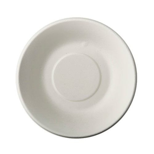12 X 12 Schalen, Zuckerrohr "pure" 680 ml Ø 19 cm · 4 cm weiss
