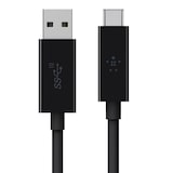 thumbnail of Belkin USB 3.1 SuperSpeed+ Kabel, USB-C auf USB-A, Schwarz