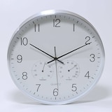 thumbnail of WellHome - Relógio de parede de design moderno com termômetro e higrômetro Ø38cm