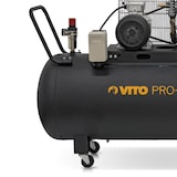 thumbnail of Dreiphasiger Keilriemen-Luftkompressor 300L 10 Bar 4000W 5.5PS VITO 500L/min.