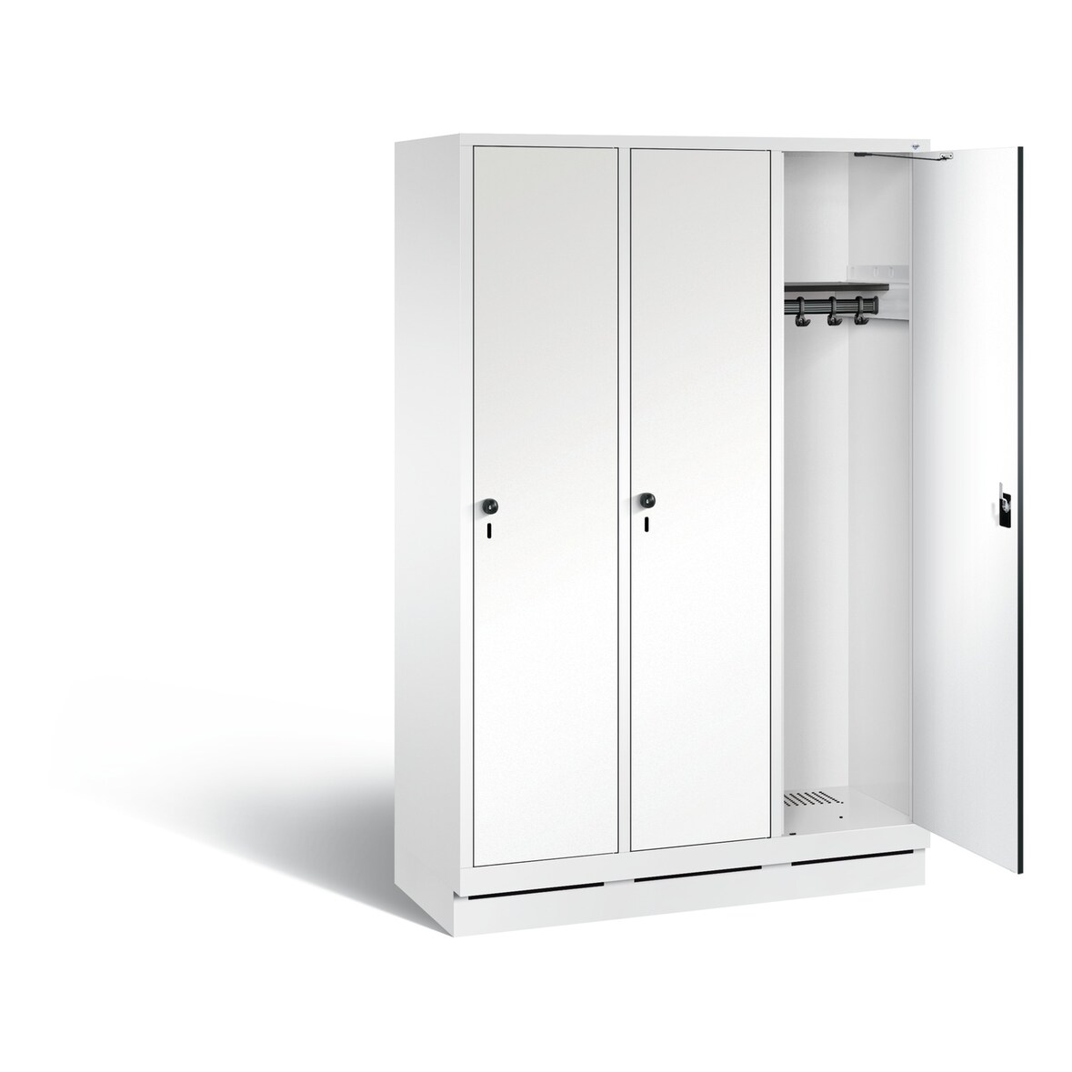 C+P Garderobenschrank Evolo, H1800xB1200xT500mm