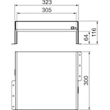 thumbnail of OBO Bettermann Brandschutzbox PMB 630-3 A2 7204038