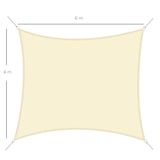 thumbnail of Toldo de Vela Rectangular para Jardín y Exterior Protección UV