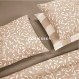 thumbnail of Schiesser Spannbettlaken Jessi - Edeljersey - 150 x 200 cm - Braun