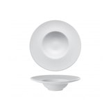 thumbnail of Monaco witte pastakom/bord 28 cm binnendiameter 15 cm steengoed M1934 verpakking van 6