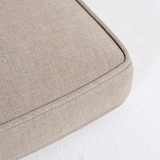 thumbnail of Pacote 2 unidades - Almofada de assento curva para cadeira de jardim. De olefina cor marrom torrado.