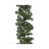 thumbnail of Tannengirlande 12cm künstlich mit LED Indoor & Outdoor 2,7m Warmweiß