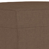 thumbnail of vidaXL Sessel mit Hocker Braun 60 cm Stoff