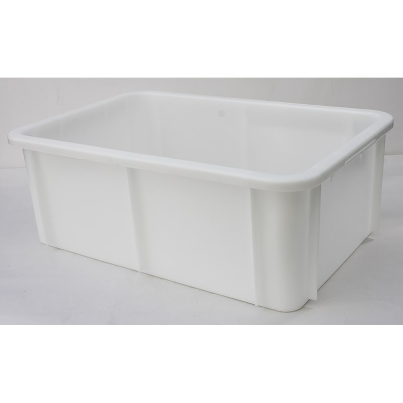 Cubeta de manutención de 595x395x215 mm. Blanco. 35 l.  CONGOST