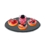 thumbnail of aro Schiefertablett, Ø 25 x 0.56 cm, rund, schwarz, 2 Stück