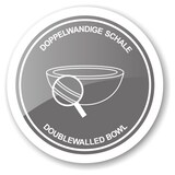 thumbnail of 3 Schalen Asti auf Tablett, Edelstahl hochglanzpoliert, Länge 30 cm, Schale ø 10 cm, Höhe 5 bis 8 cm