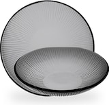 thumbnail of Churchill Dusk Bamboo Schale Rund Glas 24.5cm/110cl