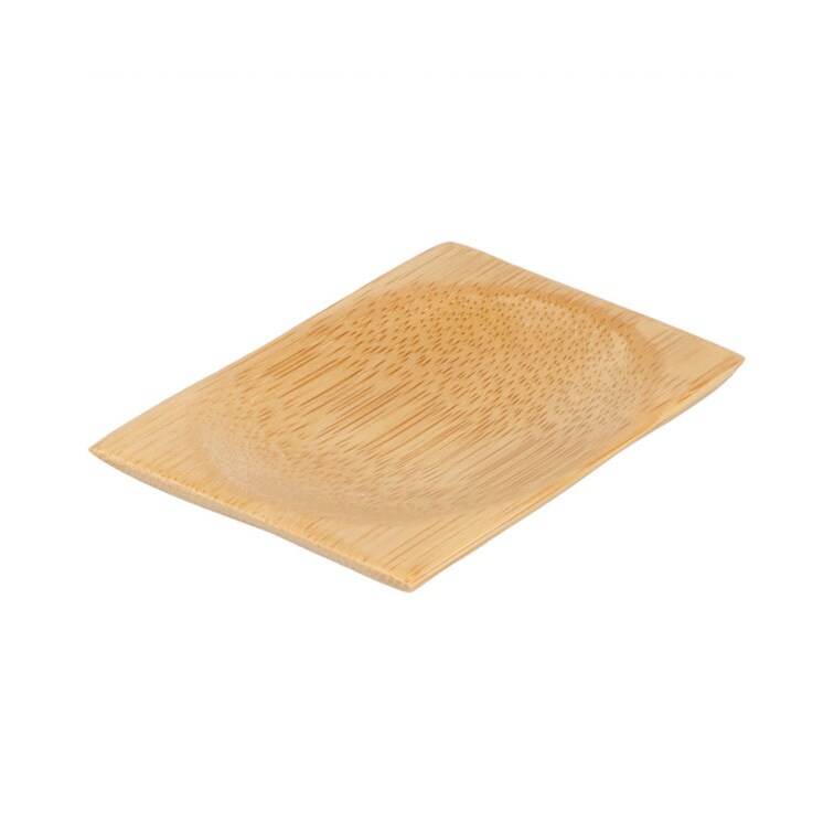 MONOUSO - Plato Degustación de Bambú 6x8cm (12 Uds)