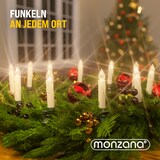 thumbnail of MONZANA® 20x LED Weihnachtsbaumkerzen Kabellos Fernbedienung Warmweiß Weihnachtskerzen Christbaumkerzen Tannenbaumkerzen