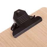 thumbnail of Europel Klemmbrett DIN A5 Hochformat Bambus 230x160x4mm - 12 Stück