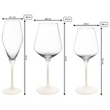 thumbnail of Villeroy & Boch Manufacture Rock Blanc Wein- und Sektgläser Set 12-teilig