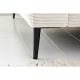 thumbnail of KAWOLA Ecksofa CARA Sofa Recamiere rechts Cord cremeweiß