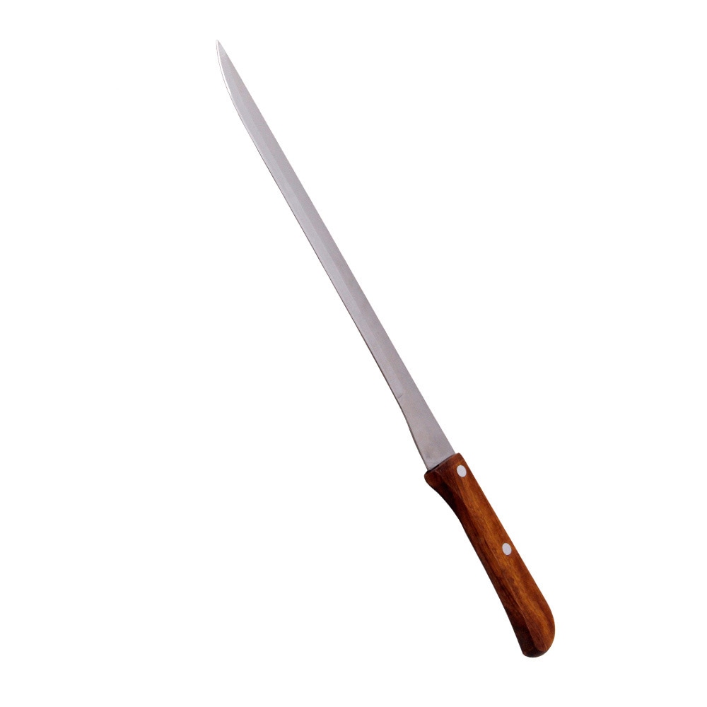 Cuchillo Jamonero Mango De Madera 36,5Cm