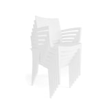 thumbnail of METRO PROFESSIONAL Silla apilable con reposabrazos Gastro Iluna, plástico, blanco
