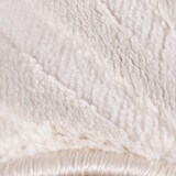 thumbnail of Teppich Kurzflor 3D-Effekt Modern Waschbar Strapazierfähig Esszimmer Flur OEKO-TEX Creme 240x340 cm Gekettelt – ILLER von Kadima Design