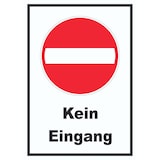 thumbnail of Kein Eingang Schild A4 (210x297mm)
