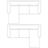 thumbnail of vidaXL L-vormige bank 3-zits kunstleer wit