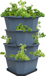 thumbnail of Gusta Garden PAUL POTATO STARTER Drinnen/Draußen Vertikale Pflanzmaschine Freistehend Polypropylen (PP) Hellblau