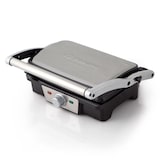 thumbnail of Orbegozo Grill- parrilla eléctrica  GR 3800, con placas abatibles 180°, superficie antiadherente, tapa basculante adaptable al grosor, 1500 W