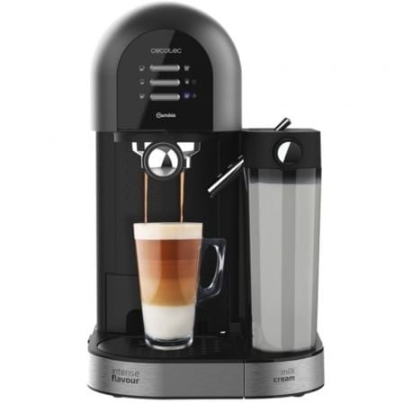 Cecotec Cafetera Semiautomática Power Instant-ccino 20 Chic Serie Nera.