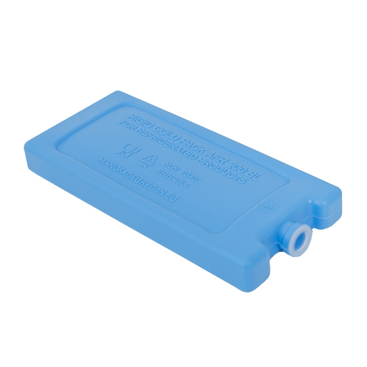 Rigid Blue Gel Pack refrigerante - Difusor de frio - 200g - 165 x 75 x 20 mm - T°C rendilhado 0°C - Transporte de produtos frescos - 39 unidades