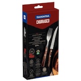 thumbnail of Tramontina posate tavola Classic acciaio inox marrone Set 12 Pezzi