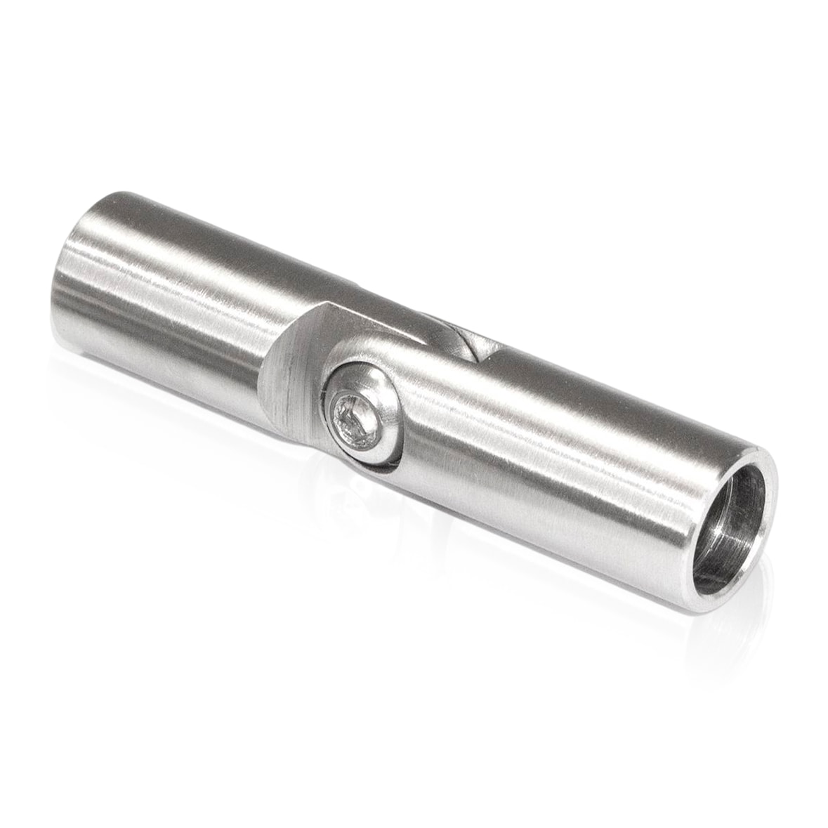 PRIOstahl Gelenkverbinder Stabverbinder 1 Verbinder Stellbar für 10mm Rundstäbe Edelstahl V2A