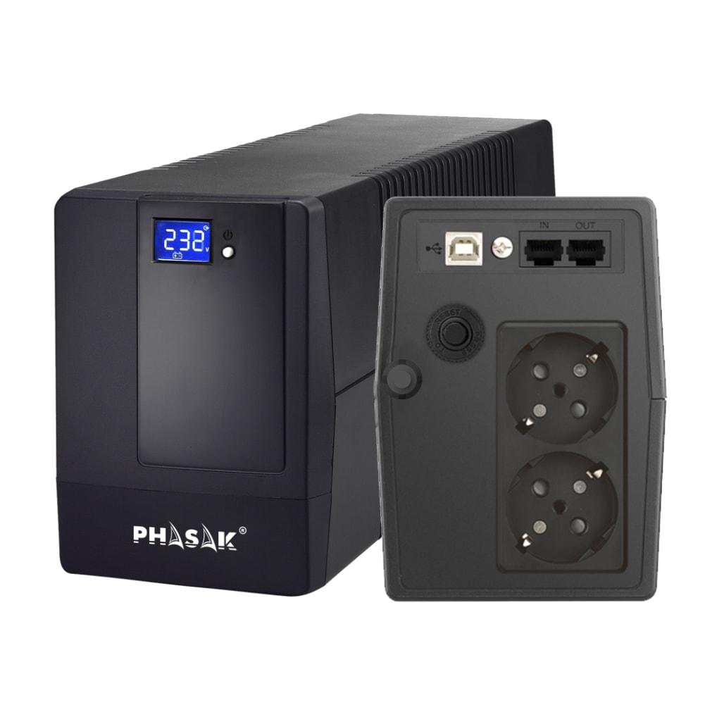 SAI Phasak Esential Interactivo 600 VA – PH 9464