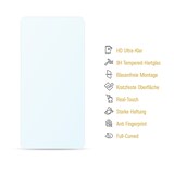 thumbnail of 3x Echtes Tempered 9H Panzerhartglas für iPhone 15 Pro 3D KLAR FULL COVER Displayschutz Schutzglas Displayglas Panzerglas Glasfolie Sicherheitsglas